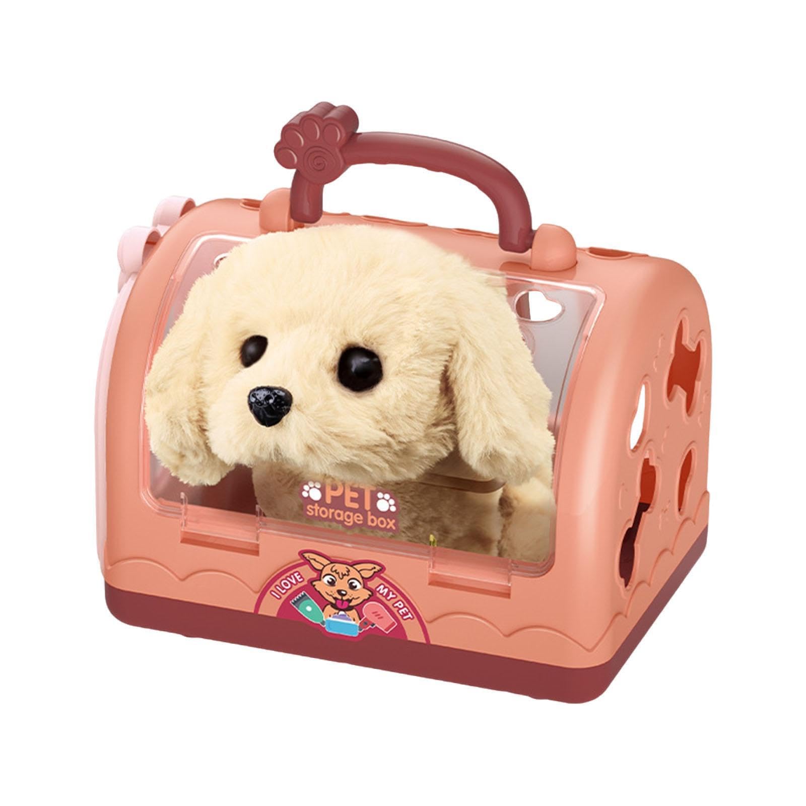 Amazon.co.jp: Milageto かわいい子犬の家のおもちゃ子供用